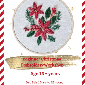 Online Embroidery Workshop